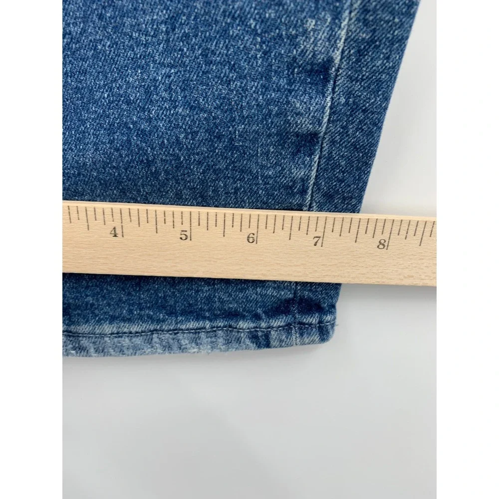 PAIGE‎ Jeans Womens 28 Blue Alexis Button Fly Barrel Leg Denim Pants
